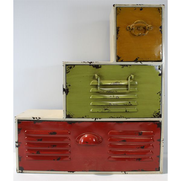 METAL KITCHEN COUNTER STORAGE CONTAINER
