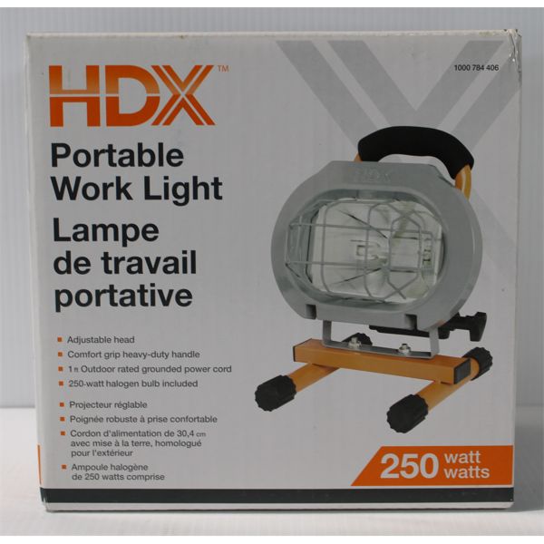 HDX PORTABLE WORK LIGHT