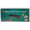 Image 1 : 4X4 MATRIX HDMI SWITCH & SPLITTER