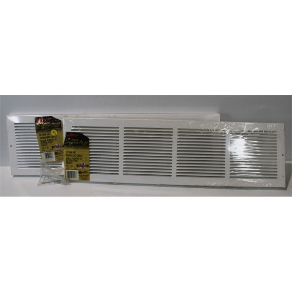 2 IMPERIAL SIGNATURE SERIES VENT BASEBOARD GRILLE