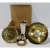 Image 1 : POLISHED BRASS DUOSTRAINER SINK STRAINER