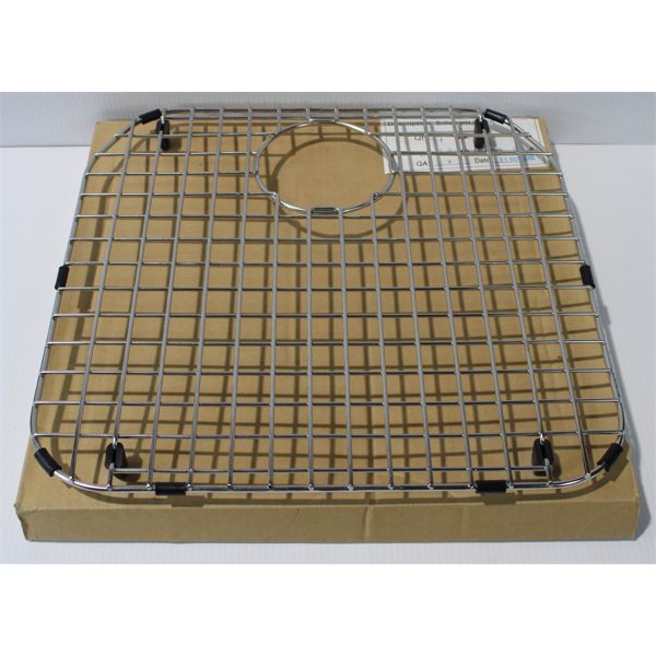 STAINLESS STEEL BOTTOM GRID RACK FOR SINK