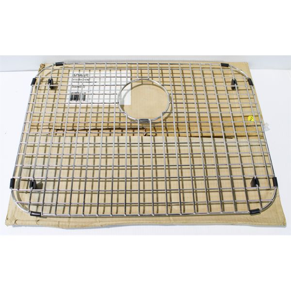 STAINLESS STEEL BOTTOM GRID RACK FOR SINK