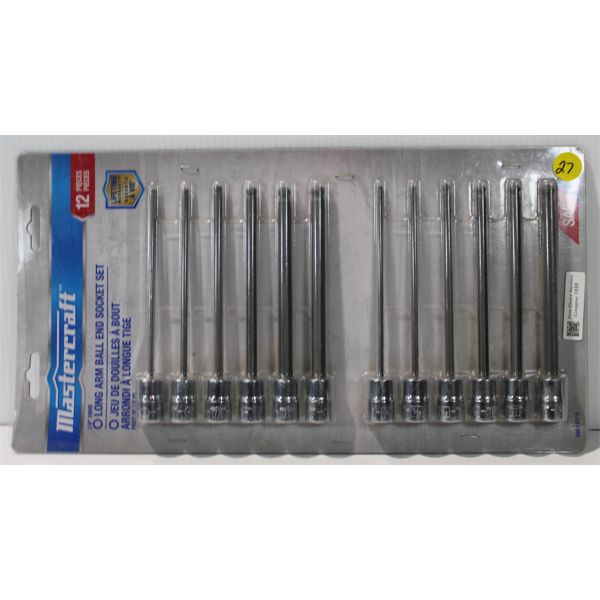 MASTERCRAFT LONG ARM BALL END SOCKET SET