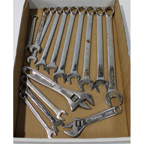 LOT OF ASSORT. WRENCHES