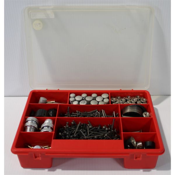 CASE OF PINS, FASTENERS, WASHERS AND MORE
