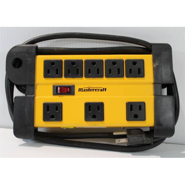 8 SOCKET MASTERCRAFT POWER BAR