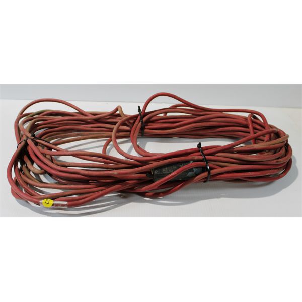 HEAVY DUTY LONG RED EXTENTION CORD