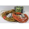 Image 1 : CRATE OF ASSORT. EXTENSION CORDS AND OUTLETS