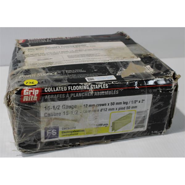 GRIP RITE 151/2 GAUGE COLLATED FLOORING STAPLES