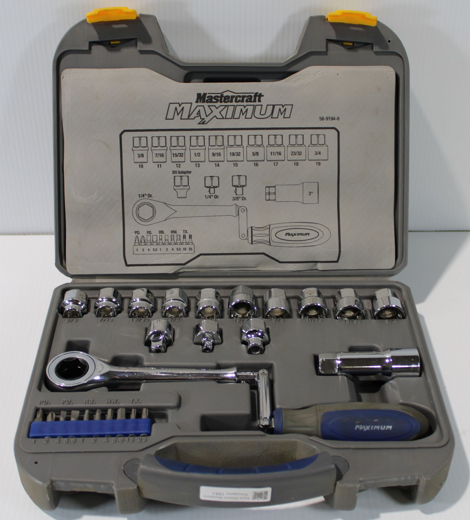 NEW MASTERCRAFT MAXIMUM SPEED RATCHET SET