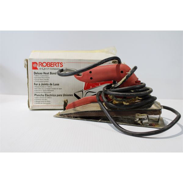 ROBERTS DELUXE HEAT BOND SEAMING IRON