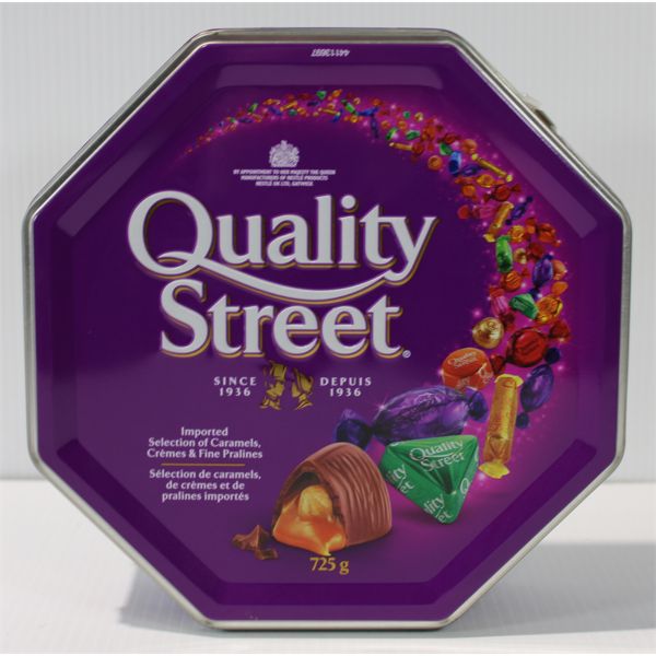 NESTLE QUALITY STREET ASST. CHOCOLATES 725G TIN