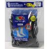Image 1 : FRUIT OF THE LOOM BIG & TALL MEN'S CREW SOCKS BLK