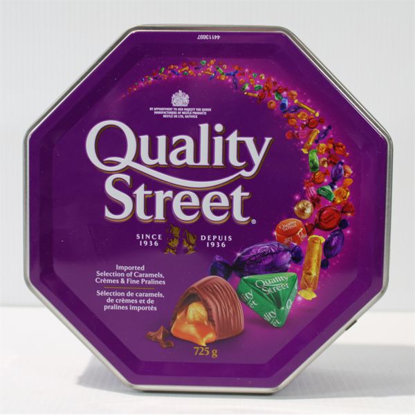 NESTLE QUALITY STREET ASST. CHOCOLATES 725G TIN
