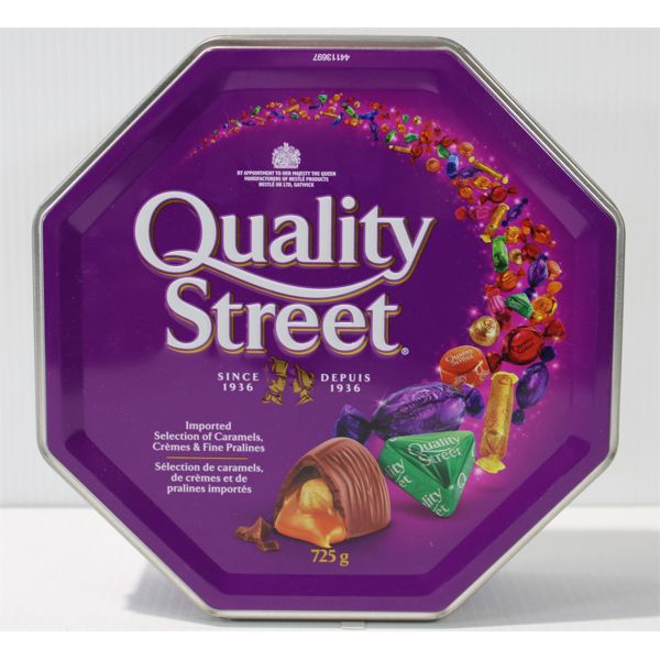 NESTLE QUALITY STREET ASST. CHOCOLATES 725G TIN