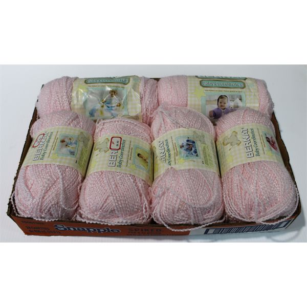 BERNAT BABY COORDINATES BABY PINK HOBBY YARN