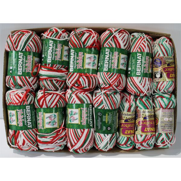 BERNAT HOLIDAY THEMED HOBBY YARN