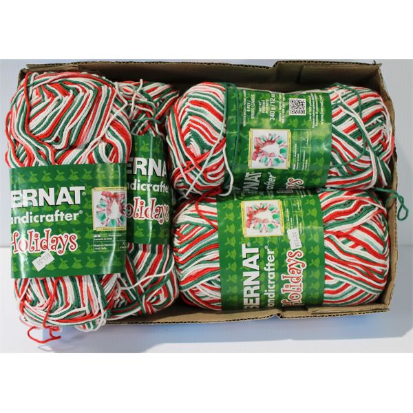 BERNAT HOLIDAY THEMED HOBBY YARN