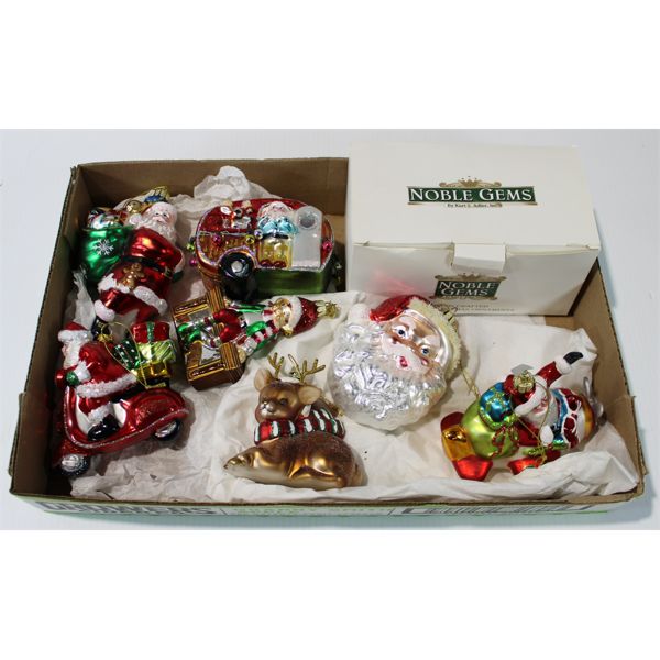 ASSORT. CHRISTMAS DECORATIONS