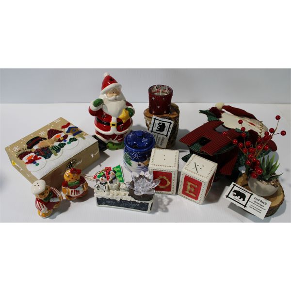 ASSORT. CHRISTMAS DECORATIONS