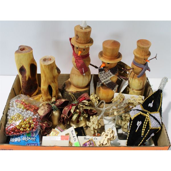 ASSORT. CHRISTMAS DECORATIONS