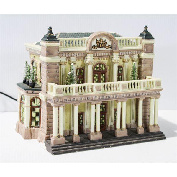 LIGHT UP PORCELAIN CHRISTMAS DECORATION