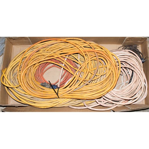 ASSORT. LARGE EXTENSION CORDS FOR REPAIR