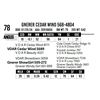 Image 1 : Gnerer Cedar Wind 568-4804