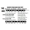 Image 1 : Gnerer Cedar Wind 568-3879