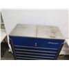 Image 2 : Snap-on KRSC430APCM1 Rolling Blue  Sliding Lid 8-Drawer Toolbox 40"x20"x47"H