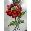Image 2 : Framed Red Poppies Needlepoint