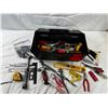 Image 1 : Plastic Toolbox with contents