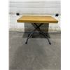 Image 1 : Plastic Table with wood top