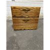 Image 1 : Small 2 drawer end table