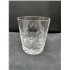 Image 2 : Pinwheel Crystal Decanter and 4 glasses