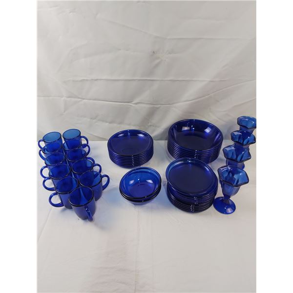 Blue Glass Kitchenware