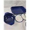 Image 2 : Blue Kitchenware Lot