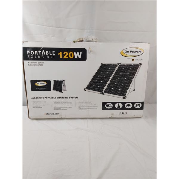 120w Portable Solar Kit