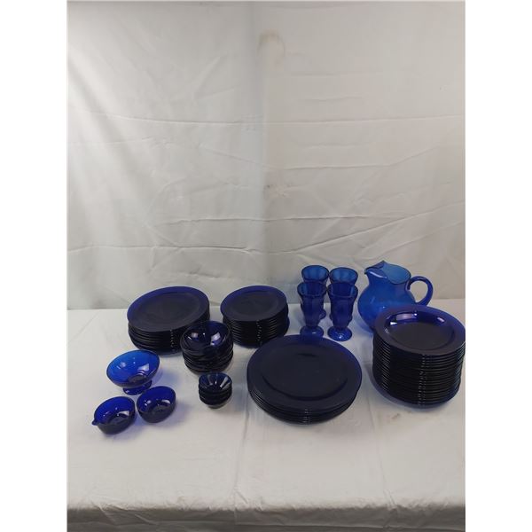 Blue Glass Kitchenware