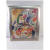 Image 1 : Framed Abstract Artwork