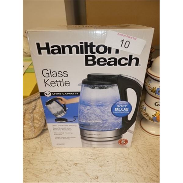Hamilton Beach Glass Kettle