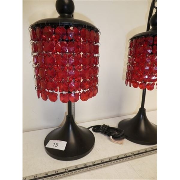 2 Table lamps