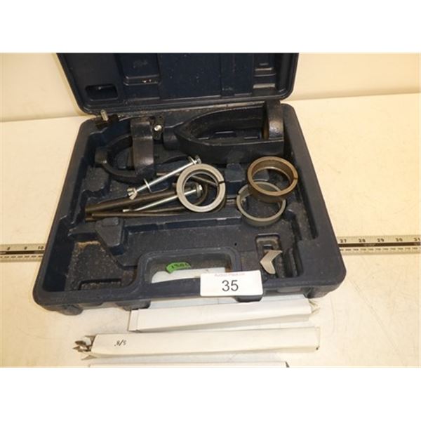 Mastercraft drill press mortising kit