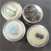 Image 1 : Lot of Various Crystals - Larimar, Britton Apache Turquoise, Rainbow Tourmaline & Azurite