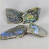 Image 2 : Lot of 4 Flashy Labradorite Specimens from Madagascar