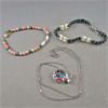 Image 1 : Set of 2 Bracelets & Pretty Fish Necklace 