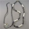 Image 1 : Set of 2 Hematite Necklaces