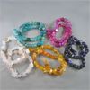 Image 1 : Set of 5 Strands of Multi Color Gemstone Agate Beads 
