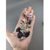 Image 2 : Lot of 18 Crystal Specimens - Pink Tourmaline, Green Tourmaline, Black Tourmaline, Rainbow Tourmalin